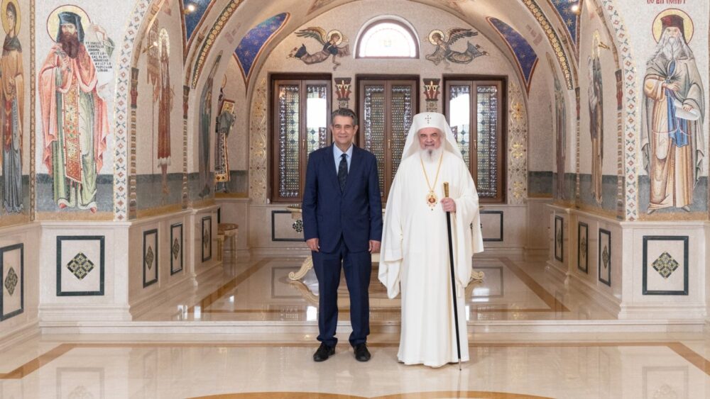Ambasadorul republicii cipru la bucuresti in vizita de prezentare la patriarhia romana