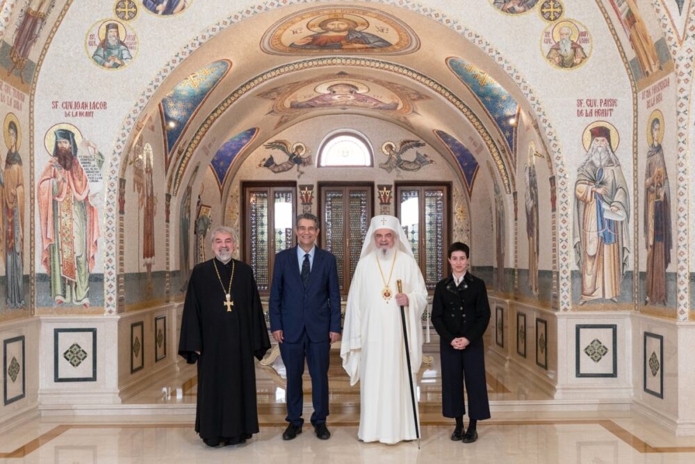 Ambasadorul republicii cipru la bucuresti in vizita de prezentare la patriarhia romana
