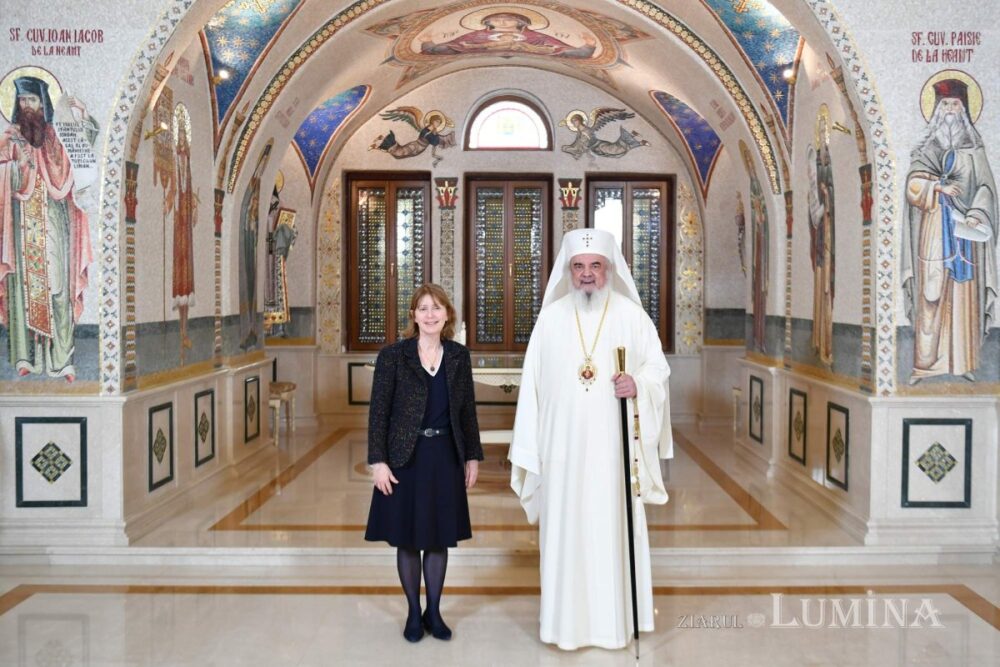 Ambasadorul statelor unite ale americii la bucuresti in vizita de prezentare la patriarhia romana