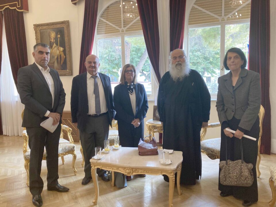 Συνάντηση Δημάρχου Κερύνειας με Αρχιεπίσκοπο Κύπρου