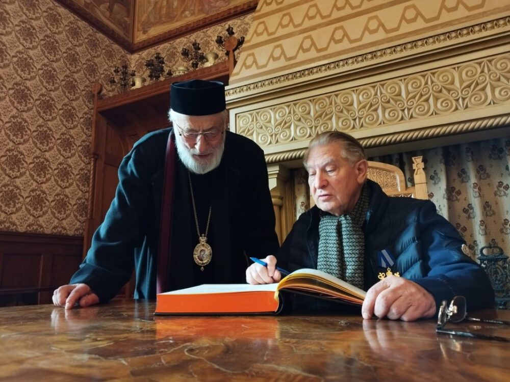 Neurochirurgul alexandru vlad ciurea in vizita la curtea de arges