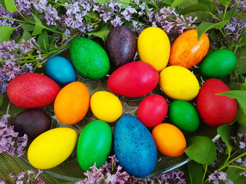 Easter eggs