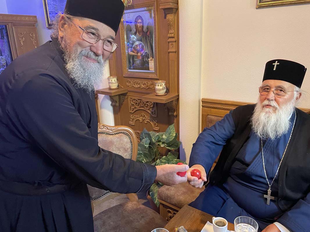 Ο Μητροπολίτης Κερκύρας κ. Νεκτάριος στο Άγιον Όρος