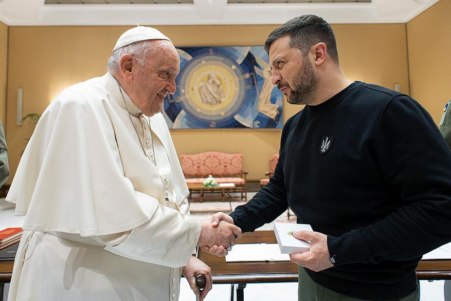 Selenskyj Trifft Papst Im Vatikan