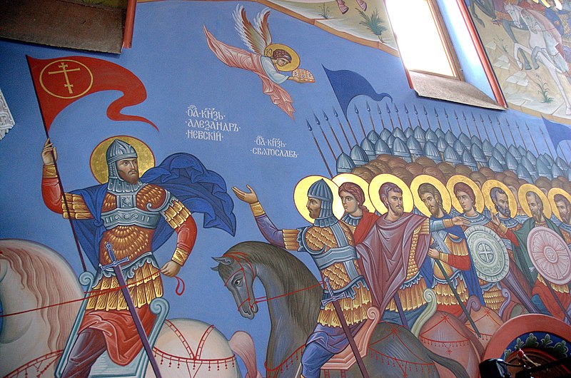 Frescoes of the Smolensky skete (Valaam)