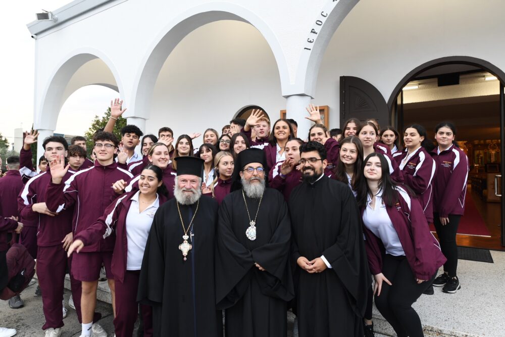 OG group with Clergy outside