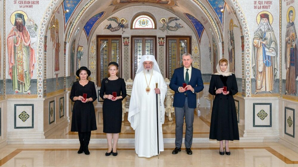 Vizita regala la Patriarhie