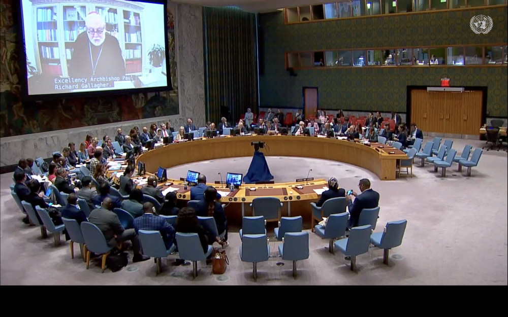 ARCHBISHOP GALLAGHER UN SECURITY COUNCIL