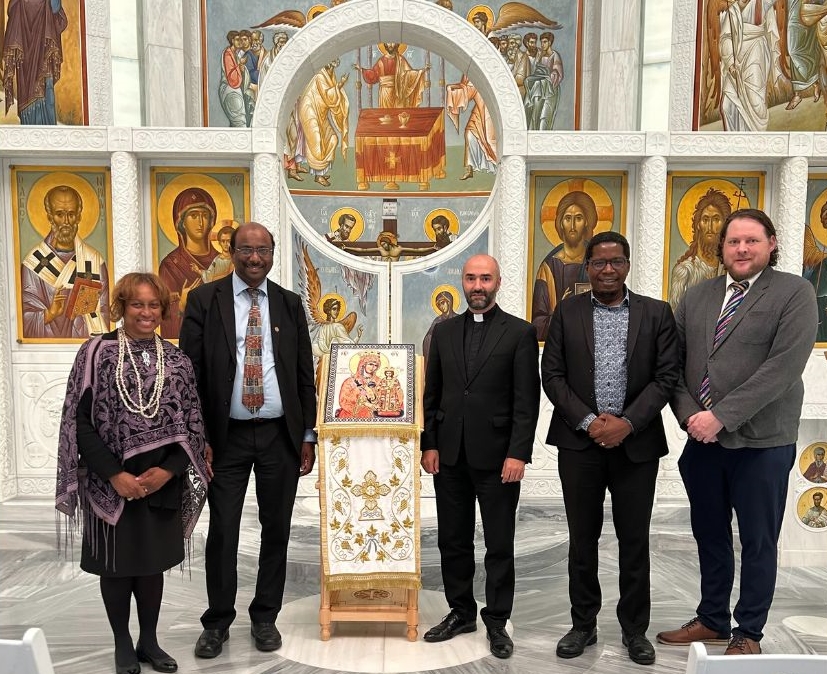 WCC Dr. Jerry Pillay Visits St. Nicholas Shrine 2023 large