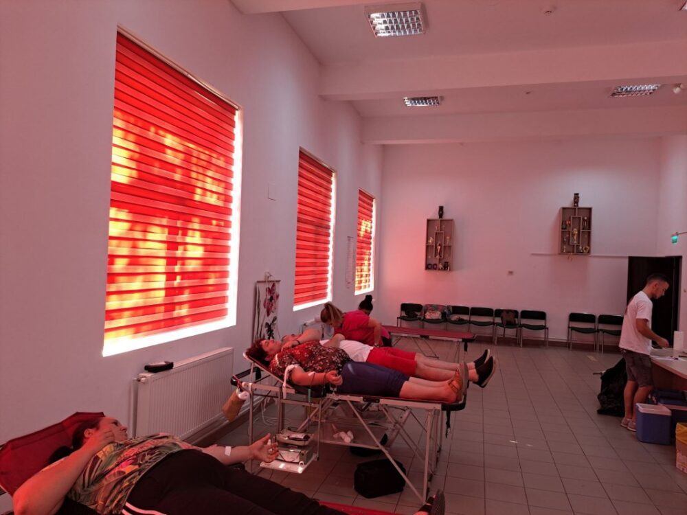 Actiune de donare de sange la urlati