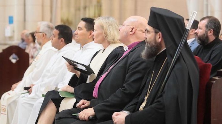 Episcopul Ortodox Roman Al Spaniei Si Portugaliei La Instalarea Noului Arhiepiscop Catolic De Madrid