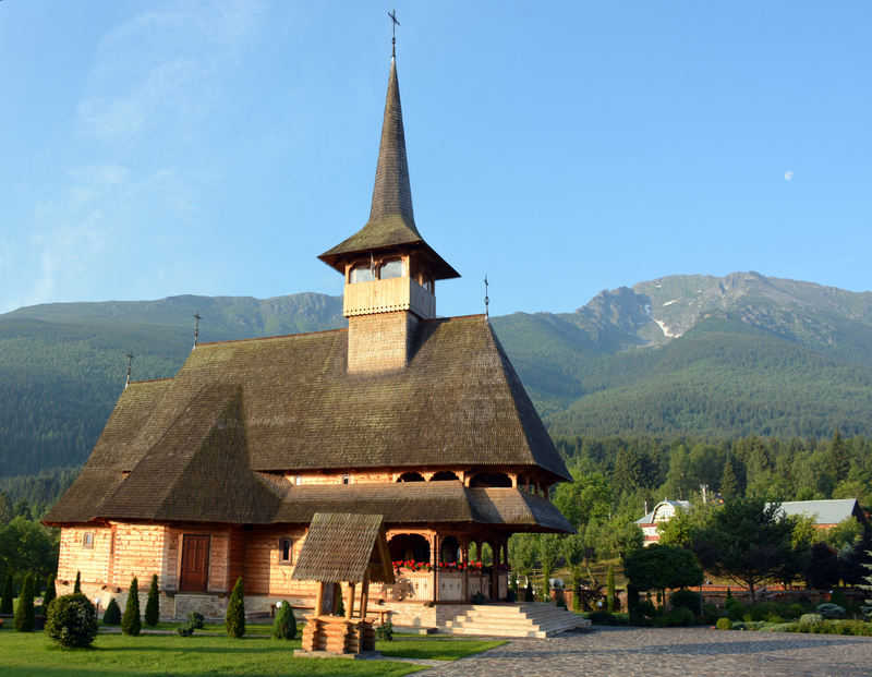 Monastir Borsa Pietroasa, kostel, kostelík