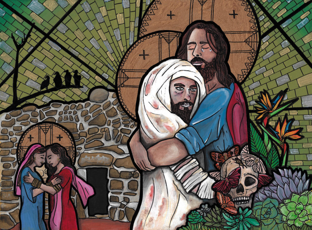 Jesus and Lazarus scaled
