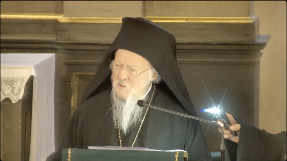 Patriarh Bartolomeus Toomkirikus