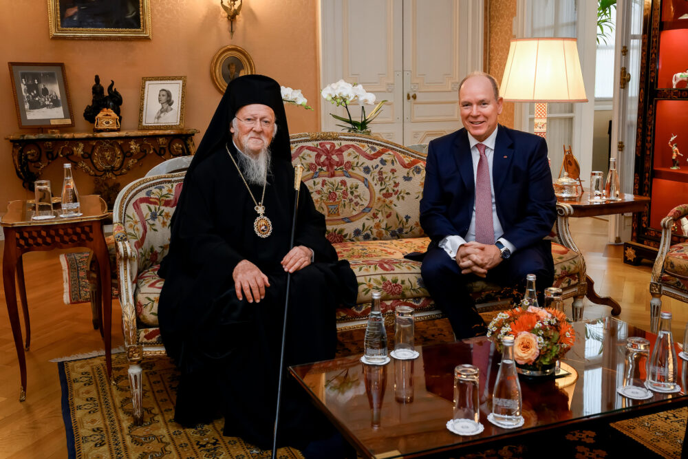 Visite de S.T.S. le Patriarche oecumÈnique BartholomÈe 1er