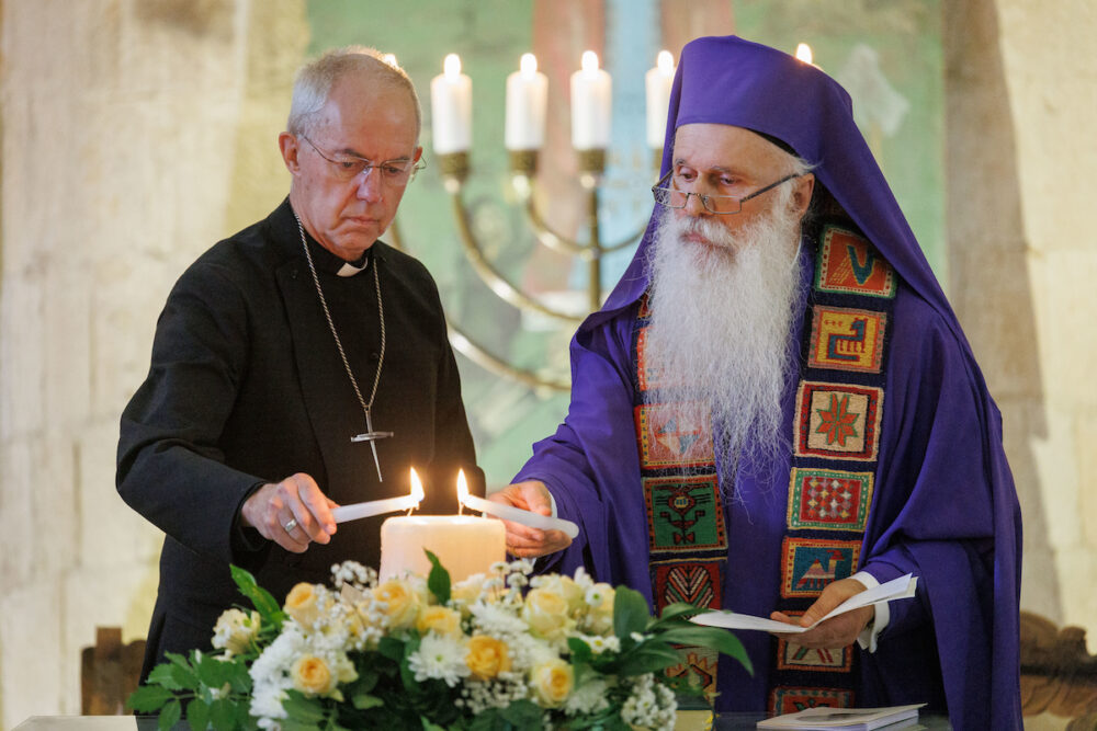 Archbishop of canterbury and malkhaz songulashvili