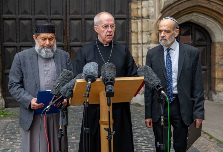 Archbishop of canterbury sheikh ibrahim mogra rabbi jonathan wittenberg