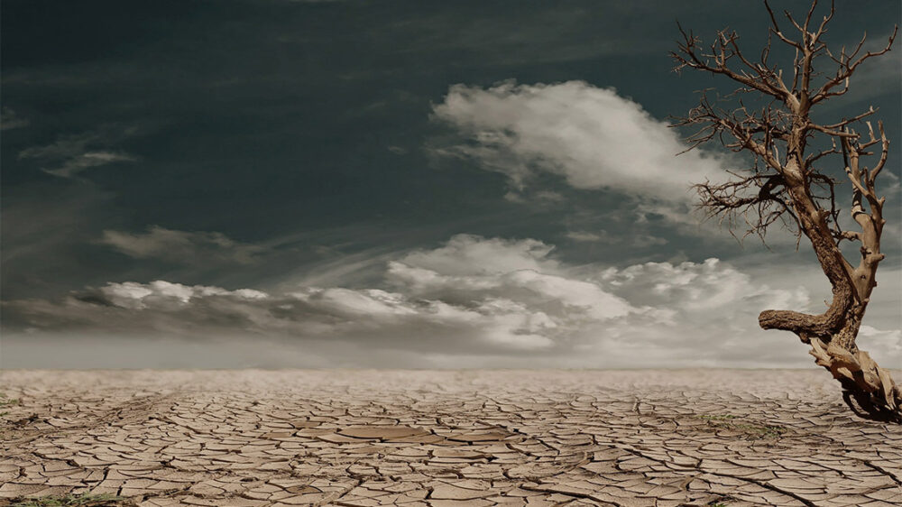 Barren landscape c 1140