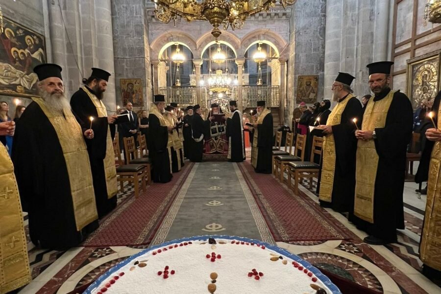 Lumea crestina solidara cu patriarhia ierusalimului