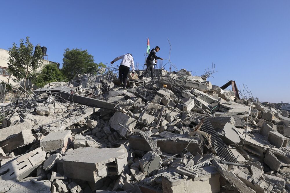 PALESTINIAN ISRAEL CONFLICT DEMOLITION