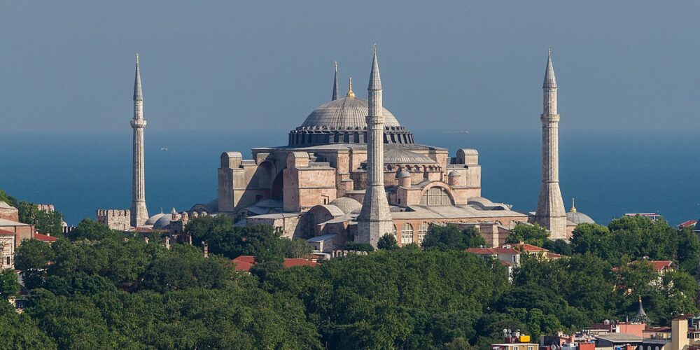 Aya Sophia Mosque in Istambul, Turkey.