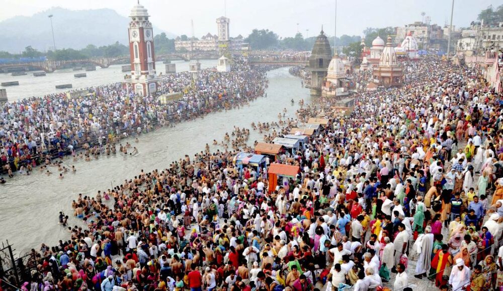 Ganges Ganga Holy River Somvati Amavasya Haridwar