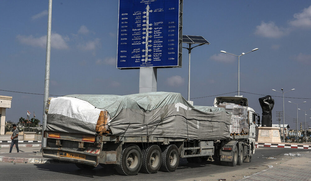 Gaza Ayuda humanitaria