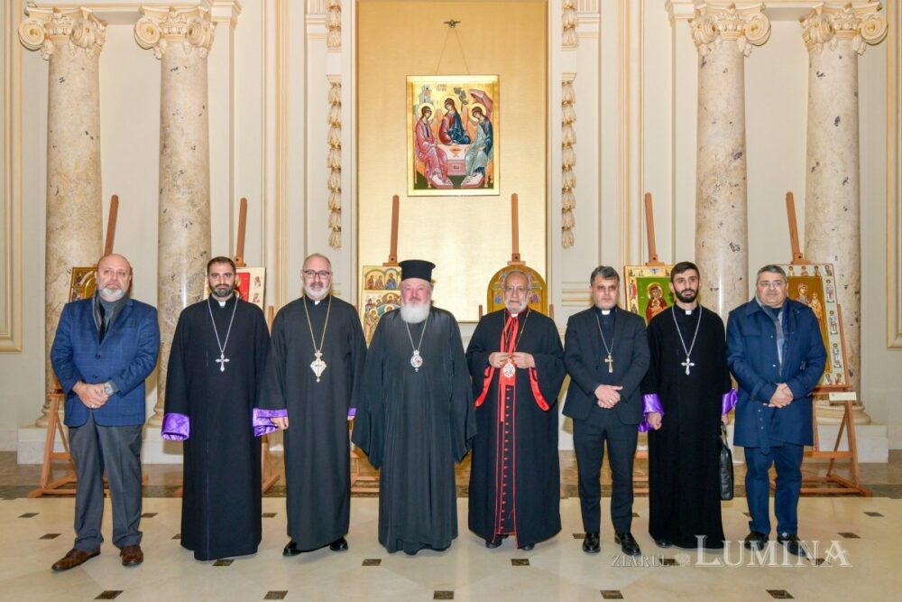 Oaspete din armenia in vizita la palatul patriarhiei