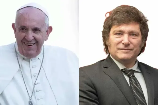Papa francisco javier milei rosario