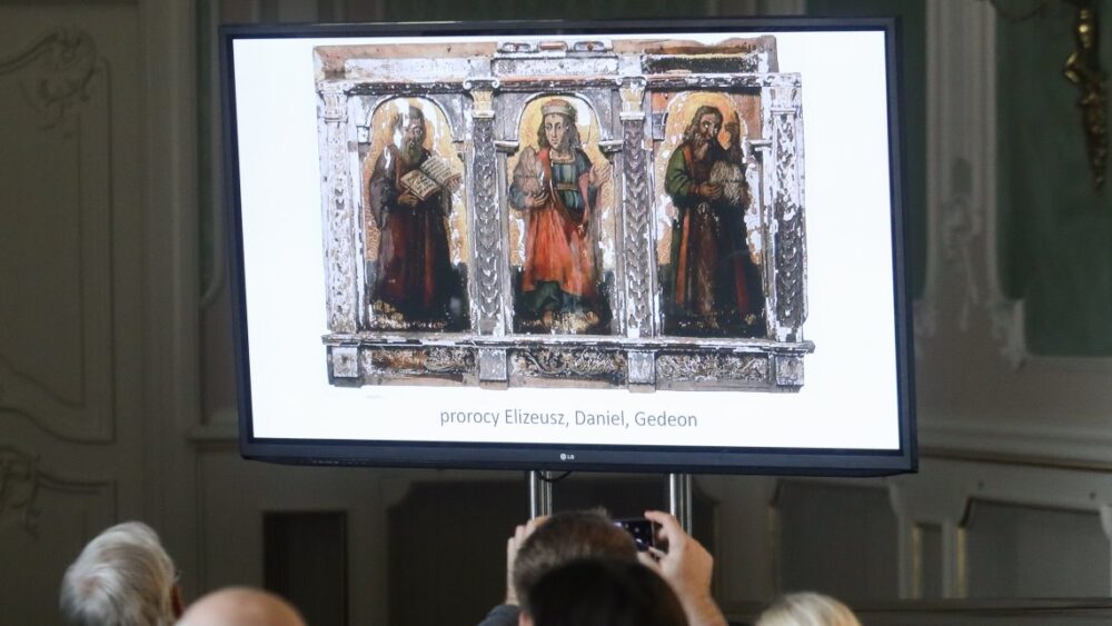 Unul din cele mai vechi iconostase din polonia