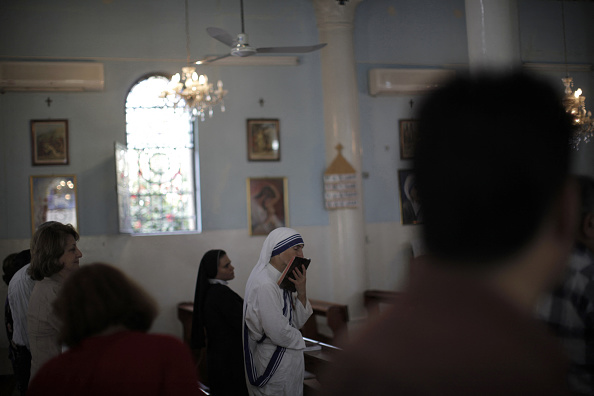 Mideast Palestinian Gaza Religion Christian