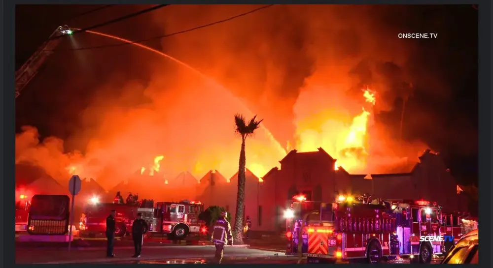 LDN L CHURCH FIRE