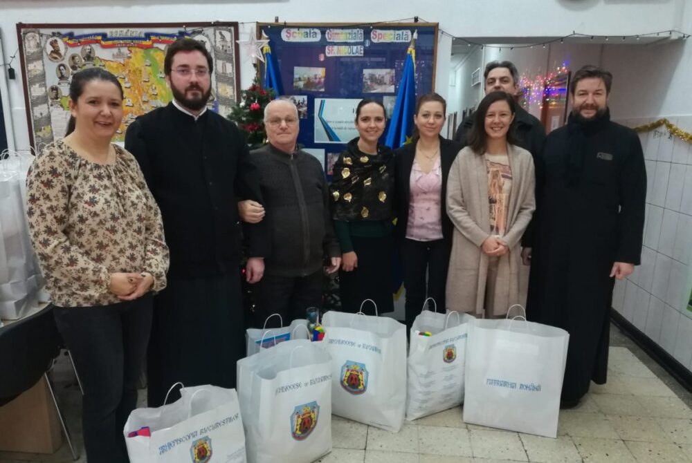 Daruri pentru copiii scolii speciale sfantul nicolae din bucuresti