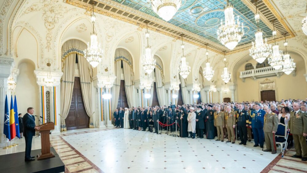 Receptie de ziua nationala la palatul cotroceni