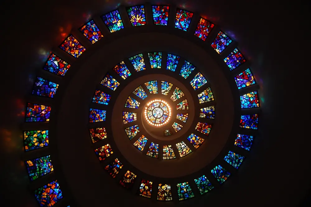 WebRNS Spiritual Stained Glass