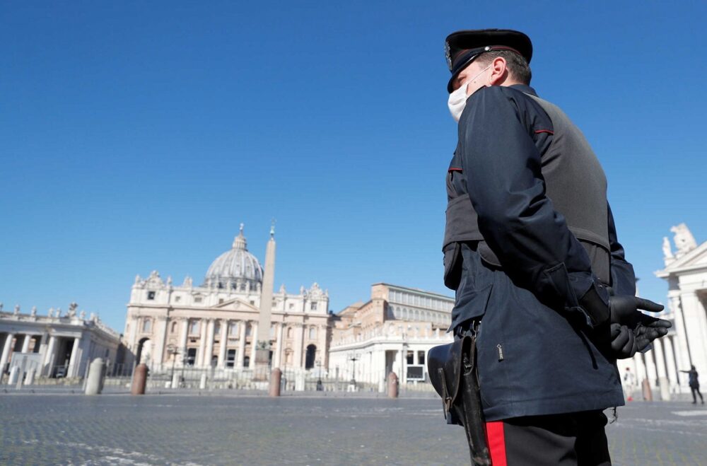Pope Francis gives his weekly general audience at the Vatican