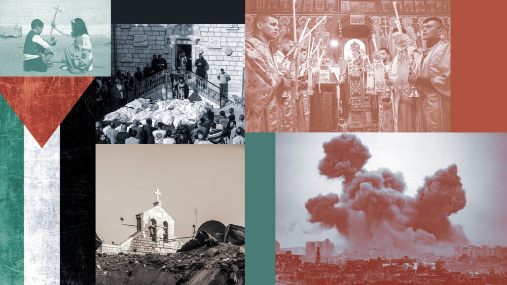 ILLUSTRATION Gazan christian community