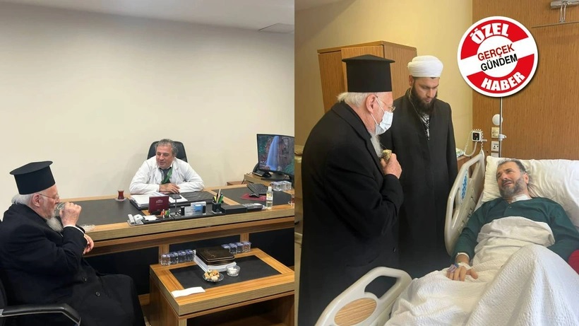 Patrik bartholomeostan saldiriya ugrayan fatih camisi imamina ziyaret ldmf