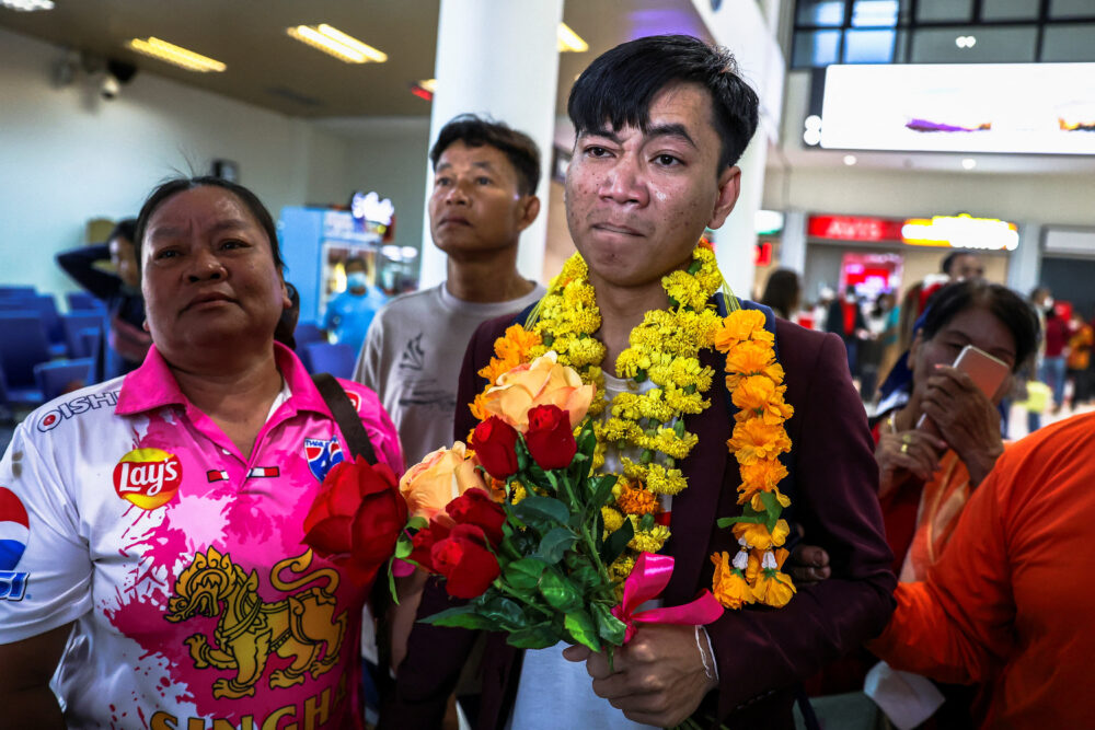 Thai Hostage Returns Home In Nakhon Phanom After Being Held Hostage For Nearly Two Months In Gaza