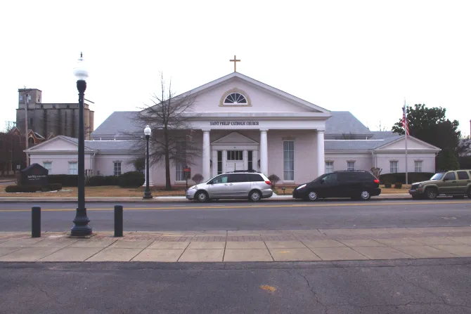 Saint philip catholic church franklin tennessee new church exterior