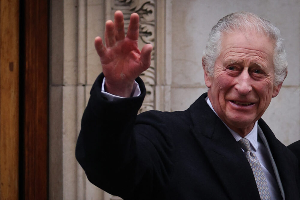 BRITAIN ROYALS HEALTH KING