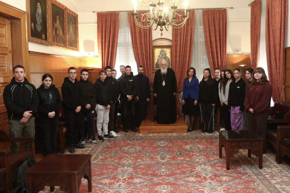 ΣΥΝΑΝΤΗΣΕΙΣ ΤΟΥ ΑΡΧΙΕΠΙΣΚΟΠΟΥ ΙΕΡΩΝΥΜΟΥ ΣΤΙς 20 ΜΑΡΤΙΟΥ,