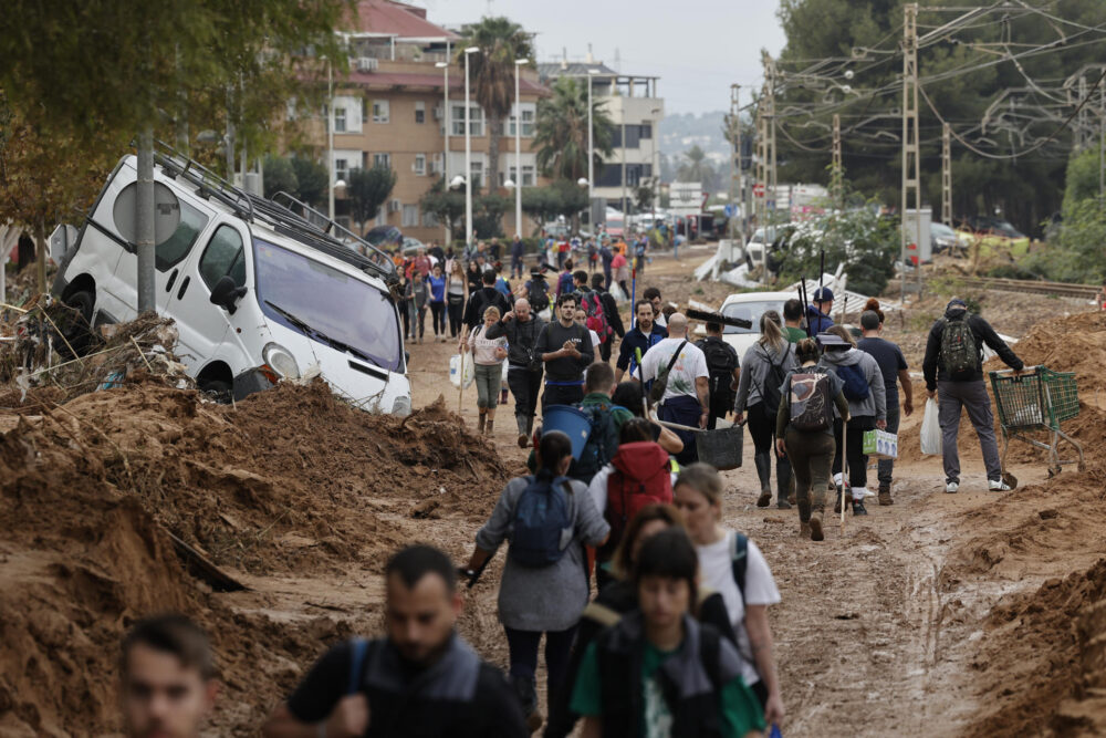 Spain Continues To Battle Torrential Deluge As Andalusia Faces Extreme Flood Risk