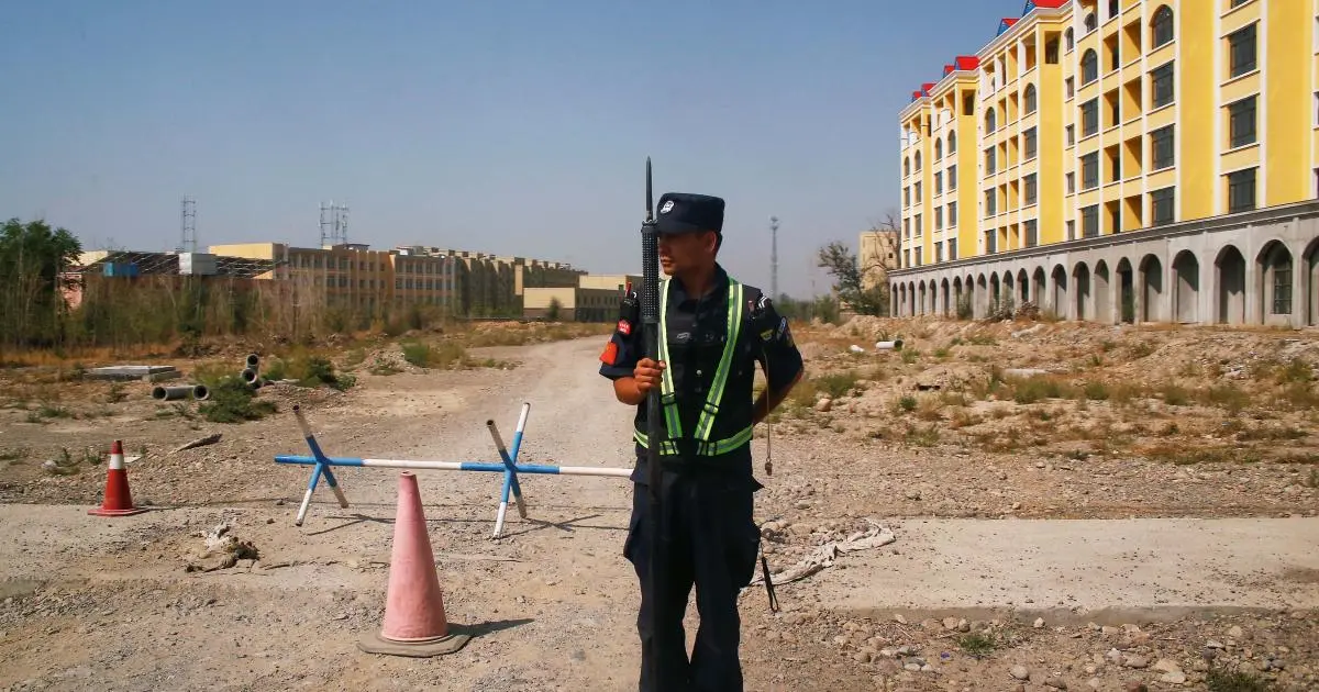 202104asia China Xinjiang Guard