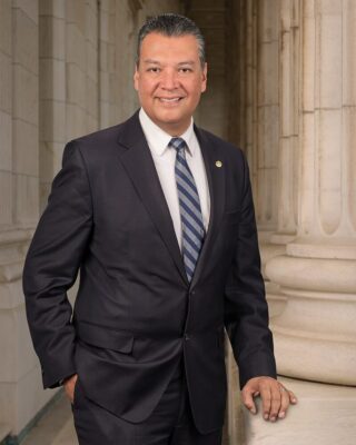 Alex Padilla 117th Congress Portrait 3