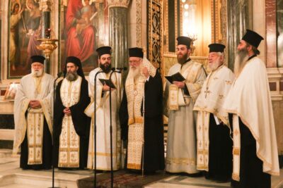 ΕΠΙΜΝΗΜΟΣΥΝΟΣ ΔΕΗΣΗ ΣΤΗΝ ΜΗΤΡΟΠΟΛΗ ΑΘΗΝΩΝ ΓΙΑ ΤΑ ΘΥΜΑΤΑ ΤΟΥ ΣΙΔΗΡΟΔΡΟΜΙΚΟΥ ΔΥΣΤΥΧΗΜΑΤΟΣ ΣΤΑ ΤΕΜΠΗ(ΧΡΗΣΤΟΣ ΜΠΟΝΗΣ//ΑΡΧΙΕΠΙΣΚΟΠΗ ΑΘΗΝΩΝ)