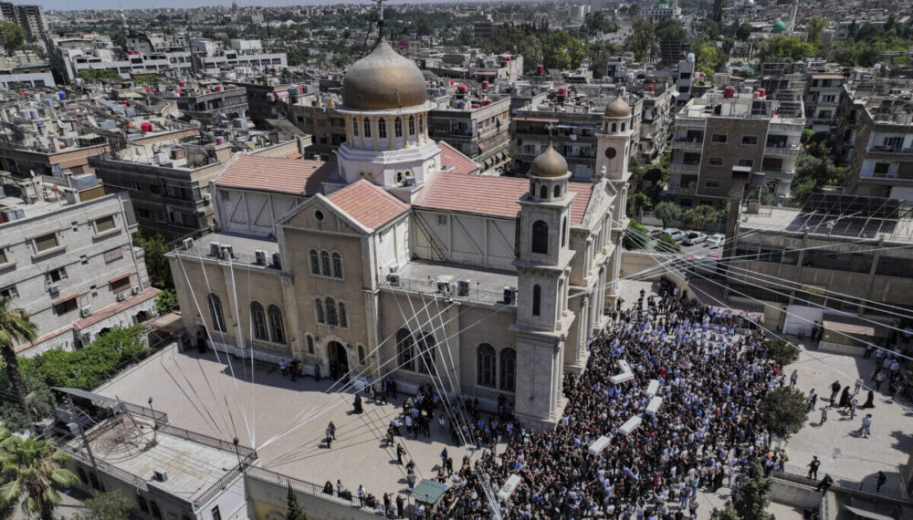Syria church bombing