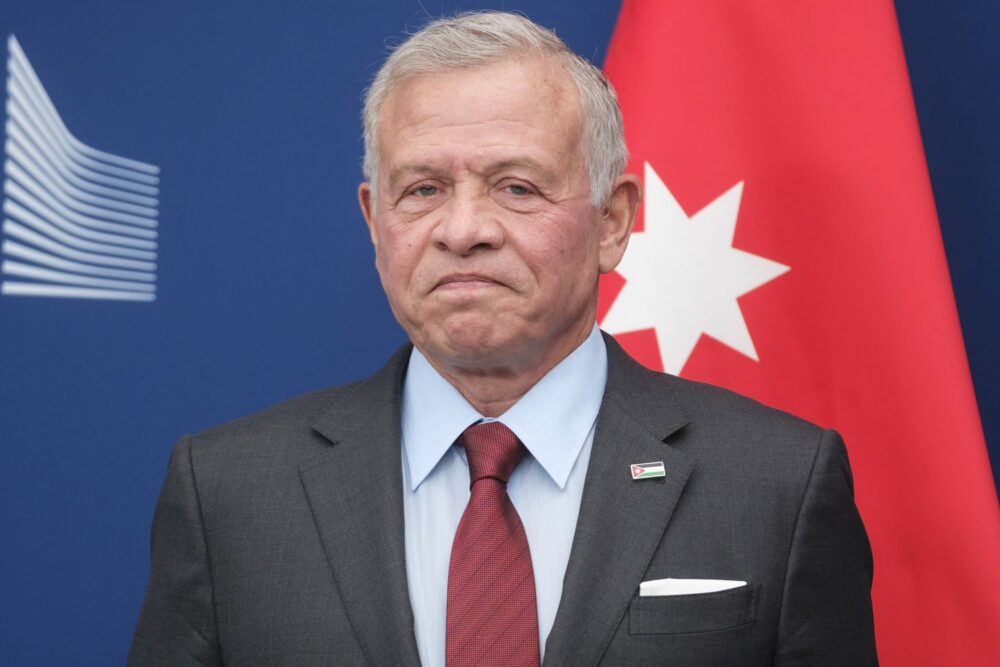 King of jordan abdullah ii bin al hussein 021825 9c282f352a1f4b209e06b5e84b205f59