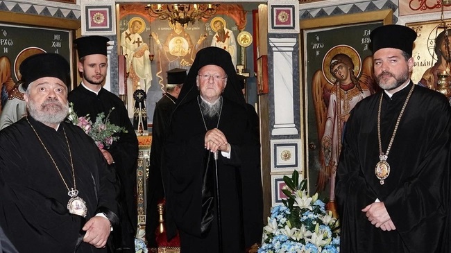 Il patriarca in citta chiesa ortodossa unita dialogo tra religioni la speranza della pace