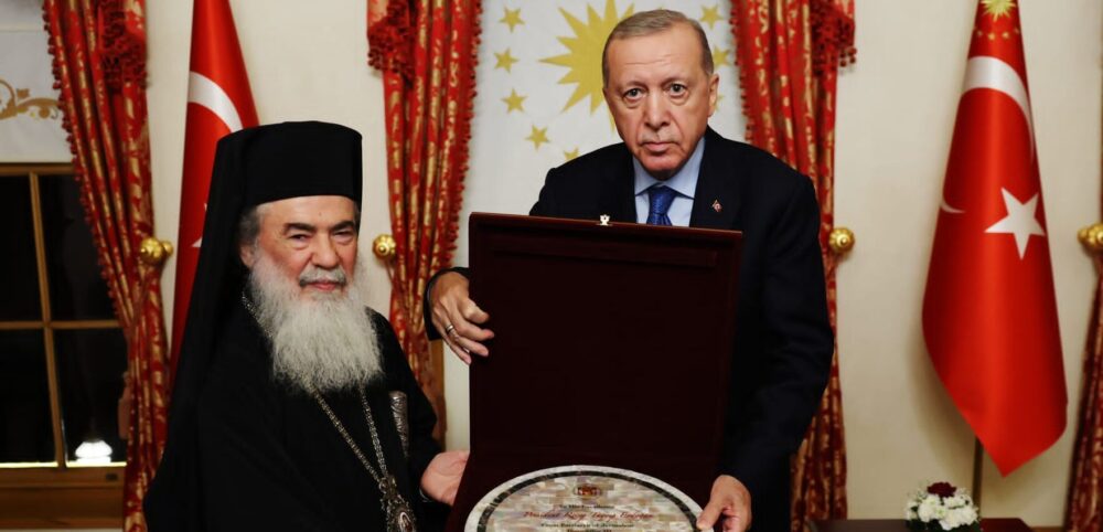 Jerusalem patriarch erdogan 2025 2 e1757833946814